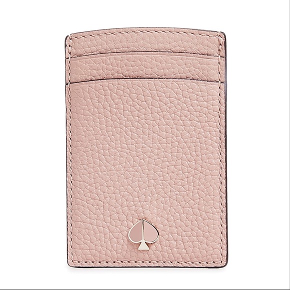kate spade Handbags - Kate Spade Polly Card Holder in Flapper Pink NWT